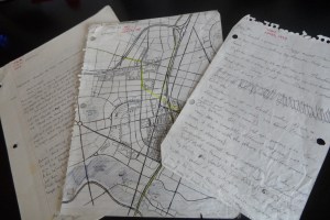 Some of the original notes from 1993.