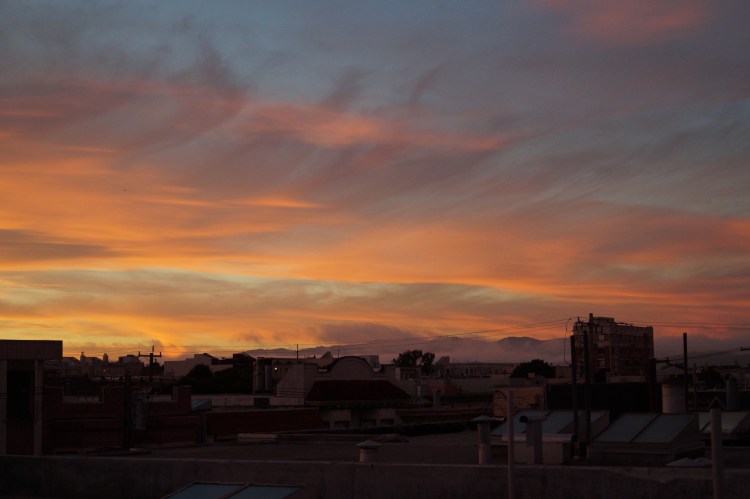 End of the day, 8 October 2015