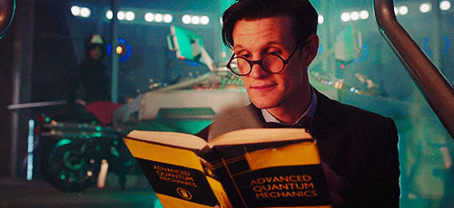 doctor who matt smith reading